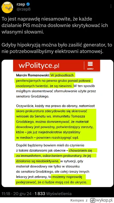 Kempes - #heheszki #polityka #bekazpisu #bekazlewactwa