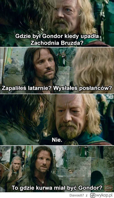 Davos87 - #wladcapierscieni #lotr #heheszki #humorobrazkowy