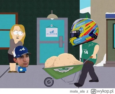 mala_ala - #f1 #heheszki 
Skojarzyło mi się z Paradise PD i Randallem spacerującym do...