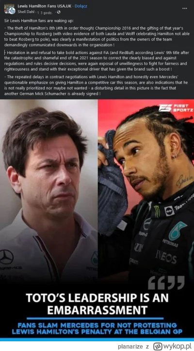 planarize - #f1 Nie jestem pewien czy to aby na pewno trolowanie. Czy mamy na sali ek...