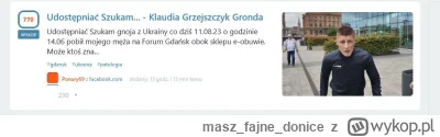 maszfajnedonice - >Jakiś seba zaatakował Ukraińca w uberze i cały portal tym zasrany ...