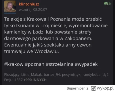 Superhiper - A czy samolot uderzający w hangar, w którym skryli się ludzie, się liczy...