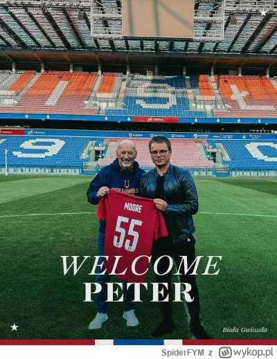 SpiderFYM - Peter Moore dołącza do Wisły Kraków jako Doradca Zarządu i Mniejszościowy...