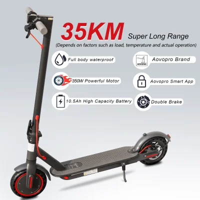 n____S - ❗ AOVOPRO 10.5Ah Electric Scooter 350W Electric Scooter 8.5 Inch [EU]
〽️ Cen...