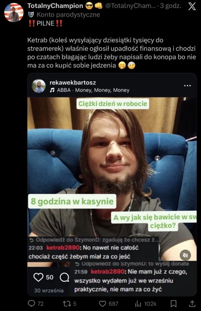 SzpontOS - Beka z łaka XDD #famemma