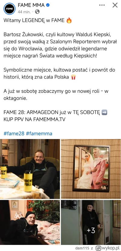 dam115 - PAN BARTOSZ nie będzie udawał waldusia bo nie jest małpką w cyrku. 


Też PA...