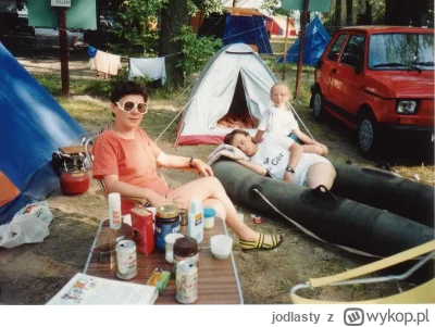 jodlasty - #wakacje 
Jezioro Białe, 1990 rok.