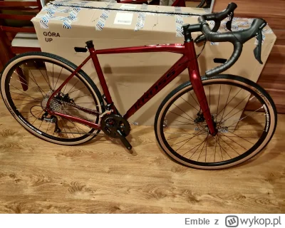 Emble - #rower #gravel 
Witam Was rowerowe świry! Przybywam z #chwalesie i przy okazj...