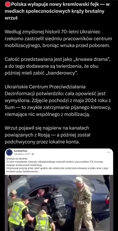 mleko3-2procent - Chyba wczoraj ktoś tego fejura wrzucał.
#ukraina #rosja #wojna