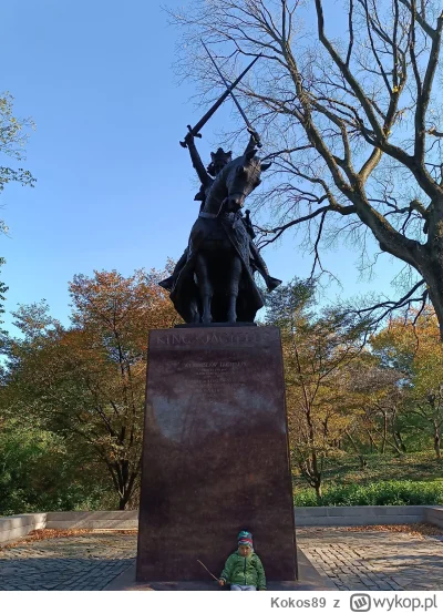 Kokos89 - Central Park NYC i pomnik Jagiełły