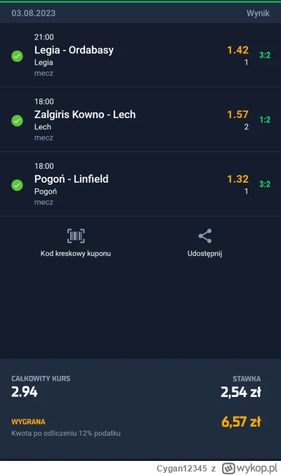 Cygan12345 - Żegnaj biedo
#mecz