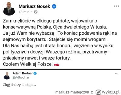 mariusz-madejczyk - Nazwijcie mnie małostkowym, ale głównym powodem (choć nie jedynym...