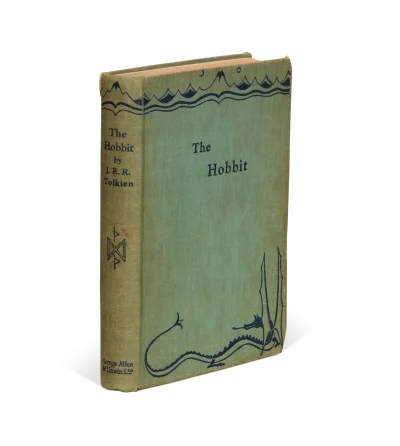 Apaturia - Egzemplarz pierwszego wydania Hobbita J. R. R. Tolkiena z 1937 roku. Dziś ...