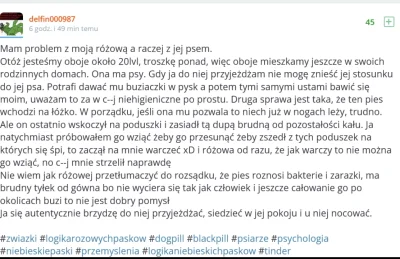 EditorTM - Takie życie psiegrywa. Spanie na poduszce uwalonej psimi odchodami. Cos ok...