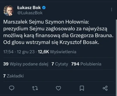 jaqqu7 - Czego można było się innego spodziewać po Bosaku 

#polityka #neuropa #4kons...