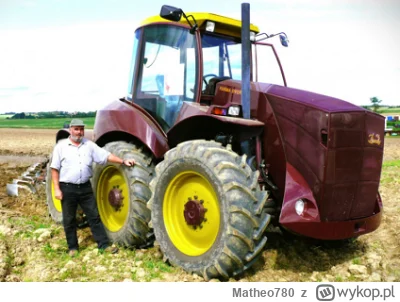 Matheo780 - Josef Dvorak i jego autorskiej konstrukcji ciągnik rolniczy 6x6 zbudowany...