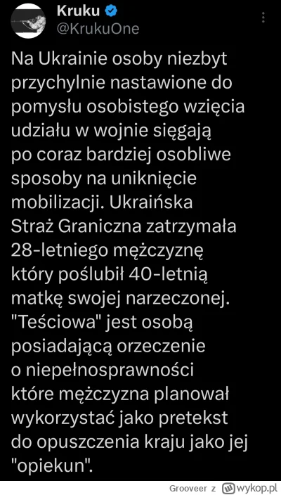 Grooveer - #ukraina #wojna #rosja #polityka