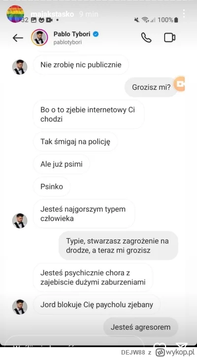 D.....8 - Staśko konwersując z Tyburskim, już wiedziała że to później upubliczni. Będ...