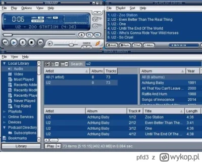 p.....3 - @Zgrywajac_twardziela: masz tu zią programik "Winamp", dodajesz do plejlist...