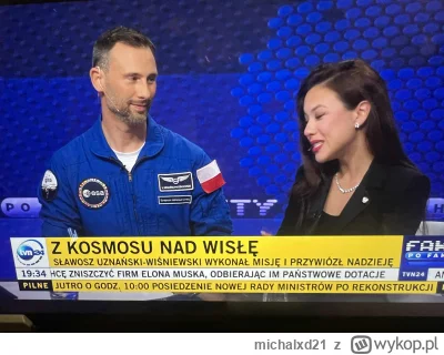 michalxd21 - Jak jeszcze był w kosmosie to rozumiałem że Oleńka, która już wcześniej ...