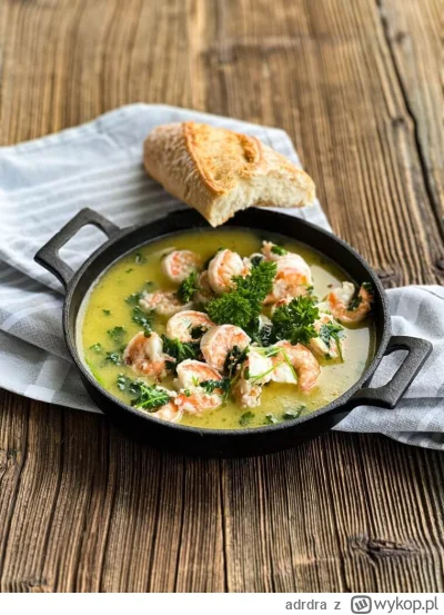 adrdra - @paniswiata: Jak to koło krewetek nawet nie leżało, to jajecznica na pateli,...