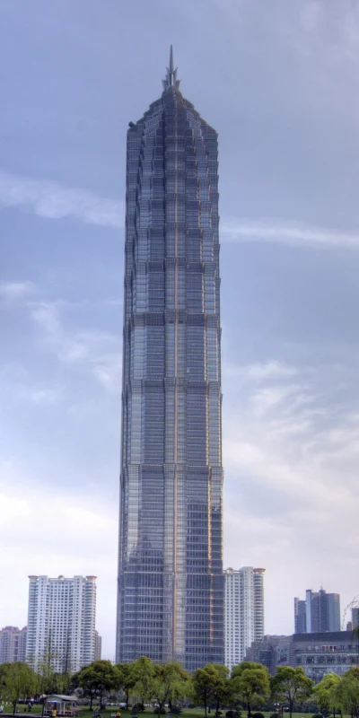 Loskamilos1 - Jin Mao Tower to drapacz chmur znajdujący się w Szanghaju, wysoki na 42...