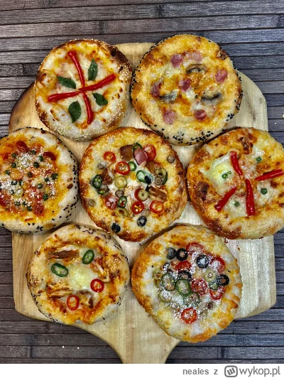 neales - Lubicie małe pizze?

#bojowkapiekarska #gotowanie #pieczenie #chleb #chlebdo...