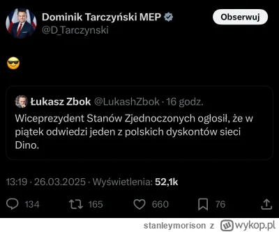 stanleymorison - Pisowski lizus przeczytał „wiceprezydent Stanów Zjednoczonych” i poc...