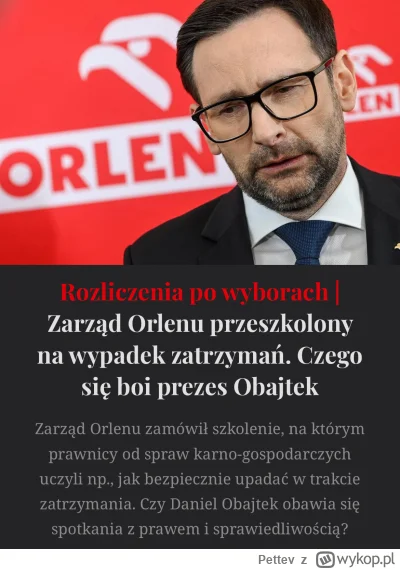 Pettev - To, że przy zmianie władzy jest sraczka o stołki było wiadome od dawna. Ale ...