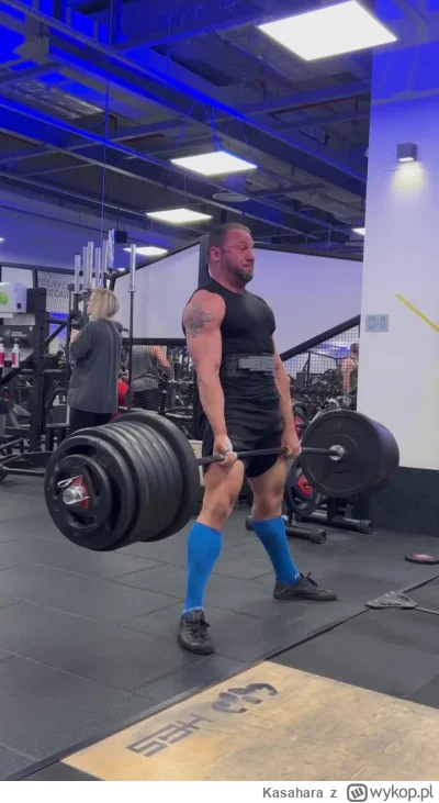 Kasahara - 275/280 bez pasków na pełnej grypie i dziś też 150x5 na klatę
300 bez pask...