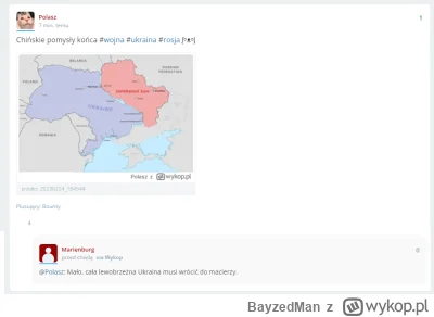 BayzedMan - @Bobito: Ten gościu sugeruje, że cała lewobieżna Ukraina powinna "wrócić ...