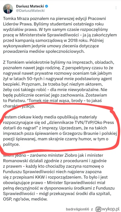 badreligion66 - #polityka #sejm Balonowy uprzedza, że na taśmach mogą się pojawiać rz...