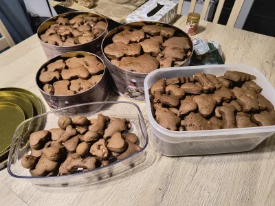 moll - Trud skończon. Pierniki na święta upieczone, zostało jeszcze je polukrować. Ży...