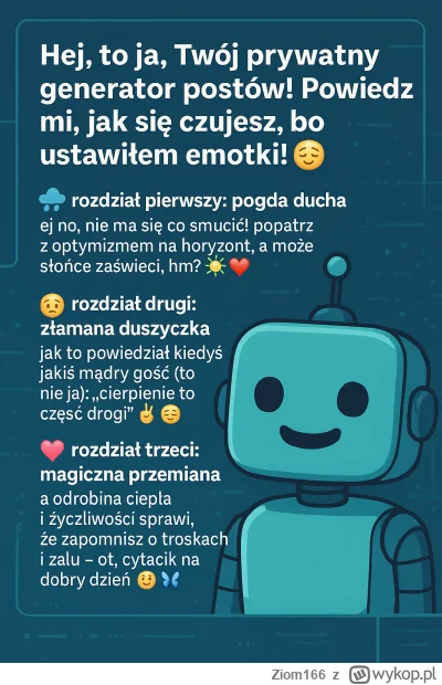 Ziom166 - @ekscytacje 

---

🥲 rozdział pierwszy: ból istnienia (czyli jak bardzo mn...