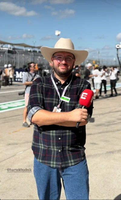 Piospi - #f1 Nikt mu nie pogratuluje komentatorki bo jest z Texasu.