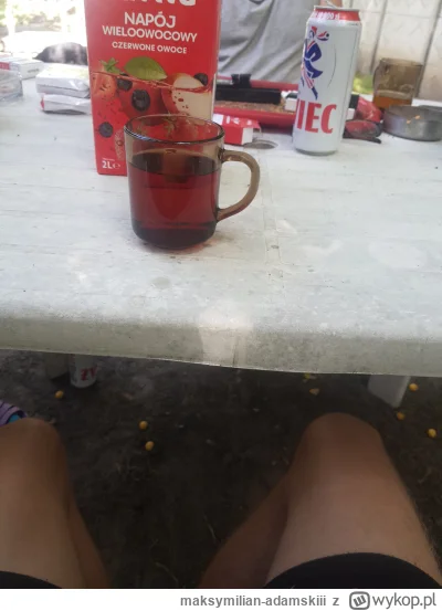 maksymilian-adamskiii - Siedze se z wujem, zbychem, i ciotka i gadamy i pijemy xD ( ͡...