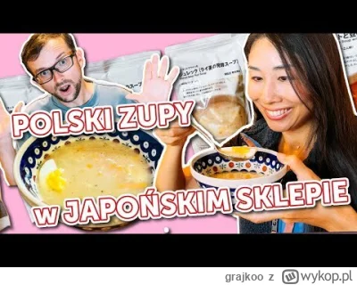 grajkoo - Aiko i Emil testują polskie zupy z marketu w Japonii.