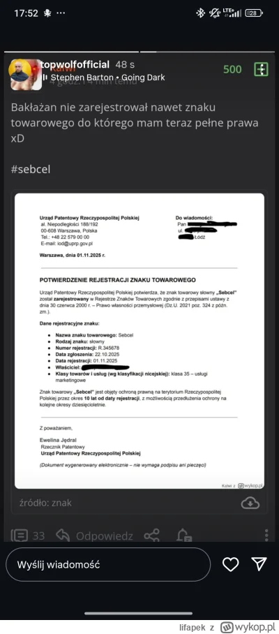 lifapek - Co się dzieje xD 
Co żeście najlepszego narobili xD
#sebcel