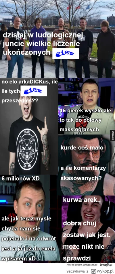 Szczykawa - @Artok: na specjalne zyczenie bo jeszcze mialem painta odpalonego ( ͡° ͜ʖ...