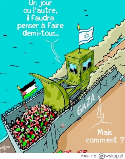 t1000r - Rafah 2024 wypędzenie Palestyńczyków przez izraelski IDF z rozkazu reżimu Be...
