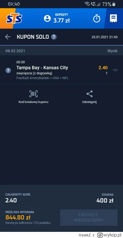 HawkZ - @hpiotrekh a ja obstawiam od święta. A dziś mamy święto ( ͡° ͜ʖ ͡°)Tu jeszcze...