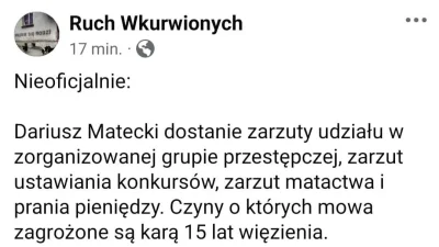 JohnMcGlennon - @kawalerka15k szmatecki, wiesz ze idziesz za chwile na 15 lat do więz...