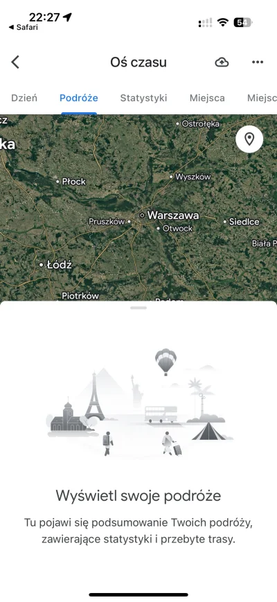 Two_Face - Mirki z #ios czy wam się aktualizuje pozycja ,,podróże” w #mapygoogle ? 
#...