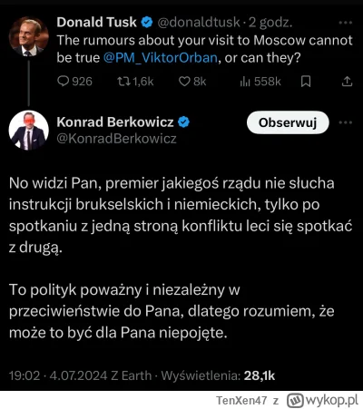 TenXen47 - Dokładnie tak. I to powinno być ponad partyjne stanowisko w Polsce. Ale ko...