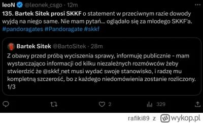 rafiki89 - podobno na skkf też są jakieś brudy... Nie wiem nawet kto ale informuje ( ...