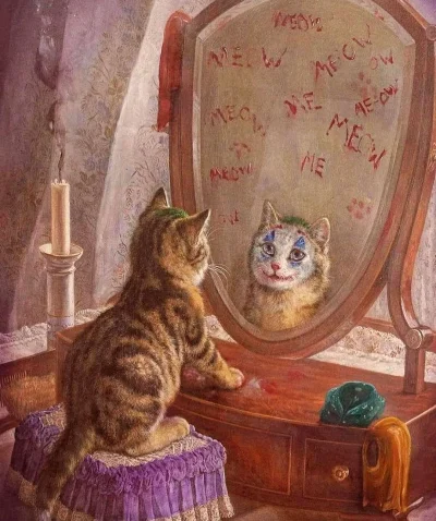 jestemtakizmeczony - Mówią, że siedem lat pecha za rozbite lustro. A co za rozbicie i...