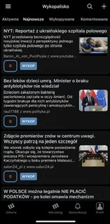 nonOfUsAreFree - @wykop 
IOS menu
czarny wybór na czarnym tle

#wykopchangelog #wykop...