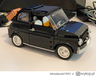 blondasek1993 - Zajebiste! Ja ostatnio skończyłem Fiata 500 w wersji czarnej. Mam oba...