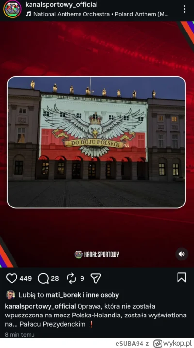 eSUBA94 - przecież to jest jawne wchodzenie patoli stadionowej (i nie tylko) w dupe
i...