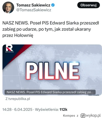 Kempes - #polityka #heheszki #bekazpisu #bekazlewactwa #pis #dobrazmiana #polska

Pro...